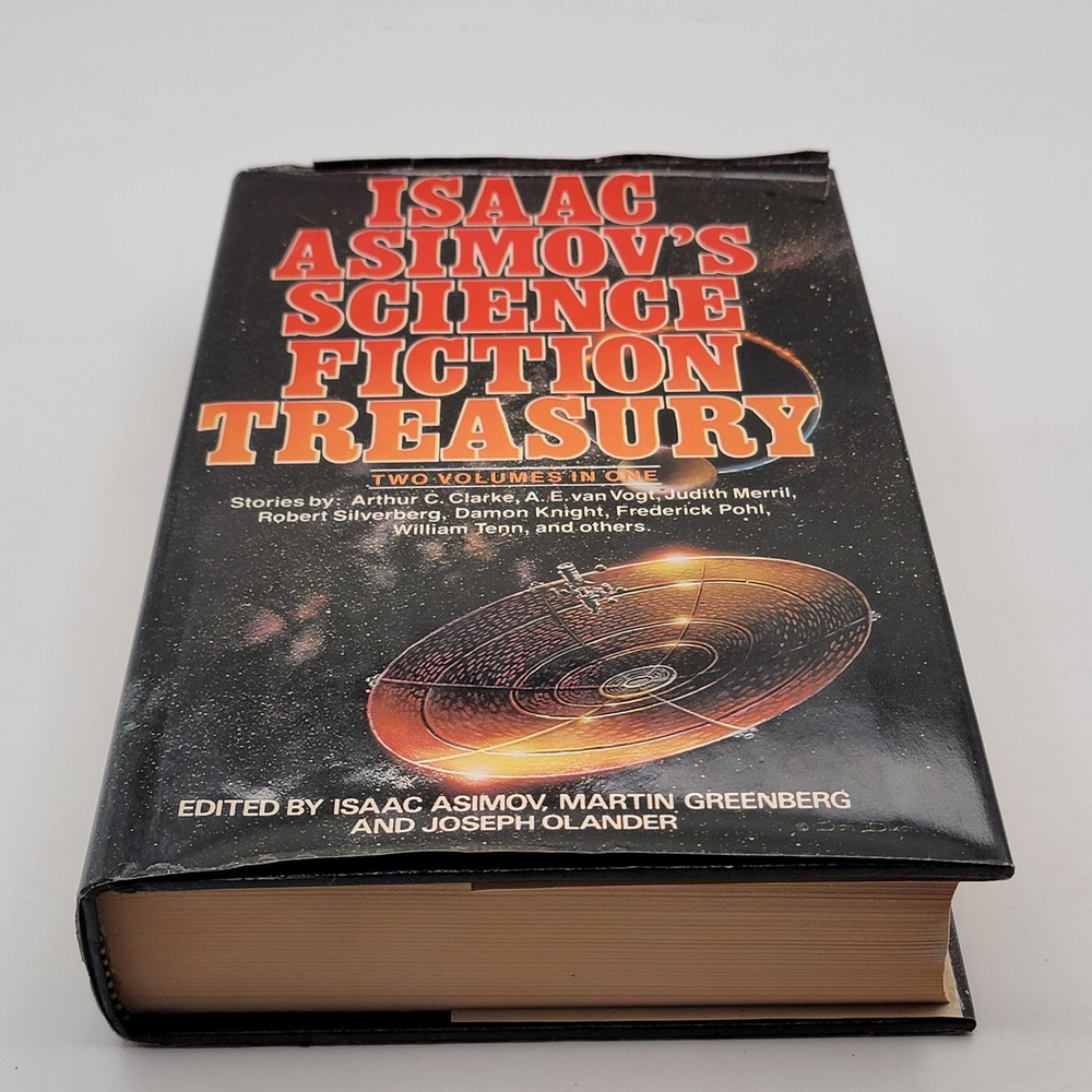 Isaac Asimov Isaac Asimov's Science Fiction Treasury Hardcover 1980 Anthology Gd